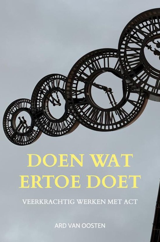 Doen wat ertoe doet - cover