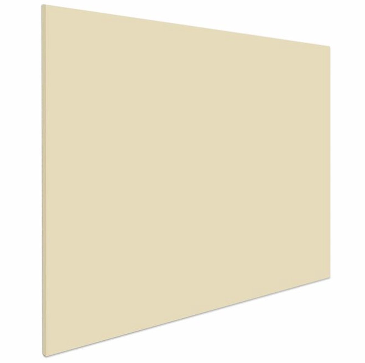 IVOL Whiteboard zonder rand - 100x200 cm - Taupe - Magnetisch - Frameless