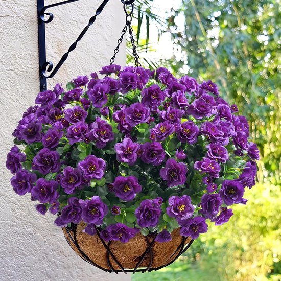 Kunstbloemen zijden bloemen klaprozen decoratie 75cm-14941