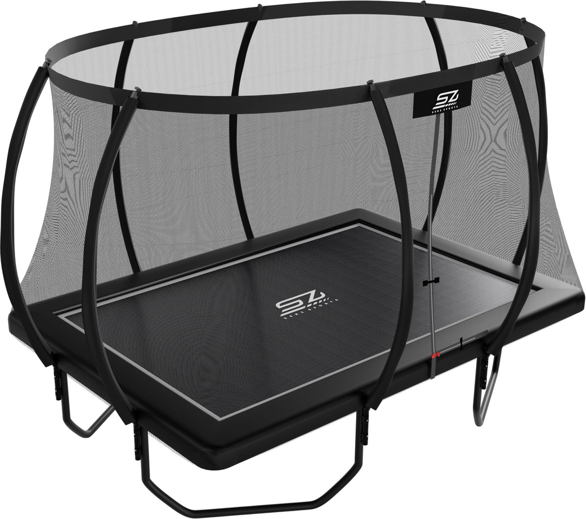 Senz Sports - J5000 Premium - Trampoline - 214 x 305 cm - Rechthoek - Met Elastieken — afbeelding 6