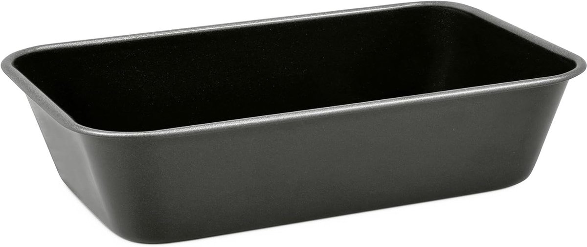 Broodblik - Bakvorm - Brood Bakken - Antiaanbaklaag - 21x13x10 cm - Grijs
