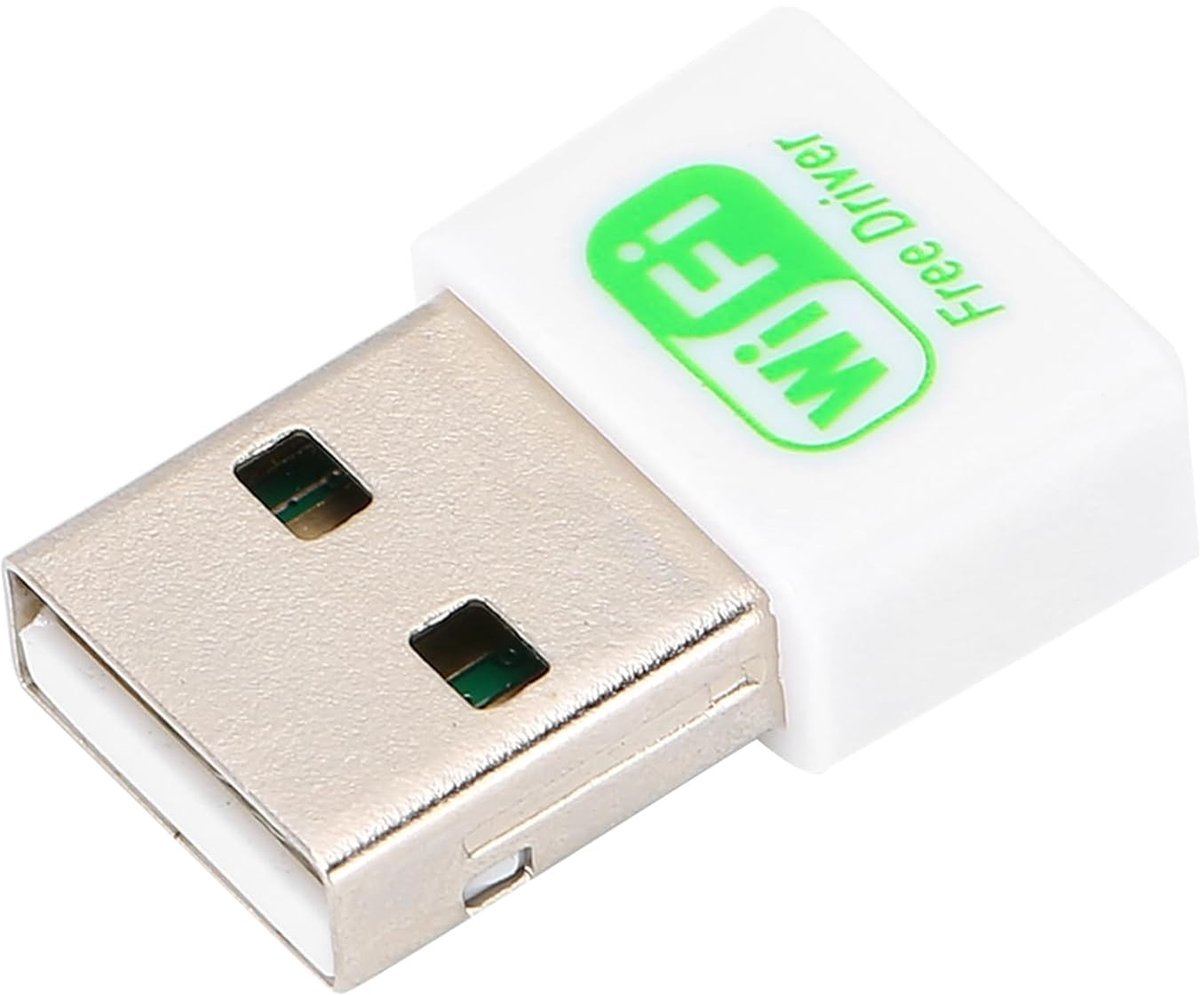 Draadloze Wifi Adapter - Wifi Dongle USB - Desktop Internet - Compact Ontwerp - 20 x 15 x 6.8mm