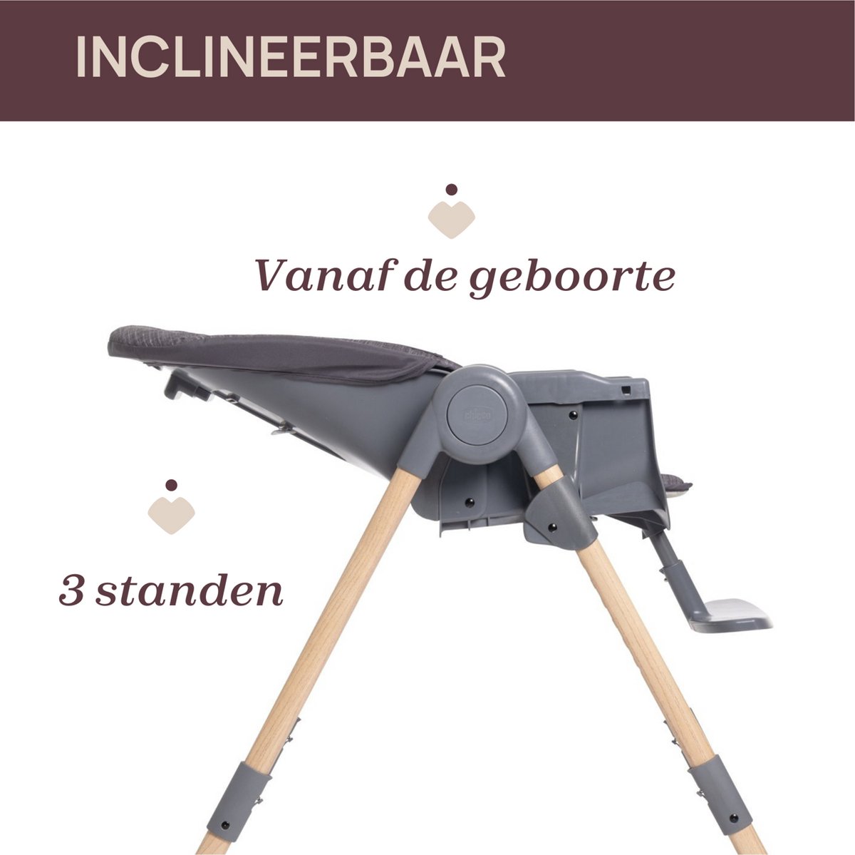 Chicco Polly Essential Kinderstoel - Coal – foto 7