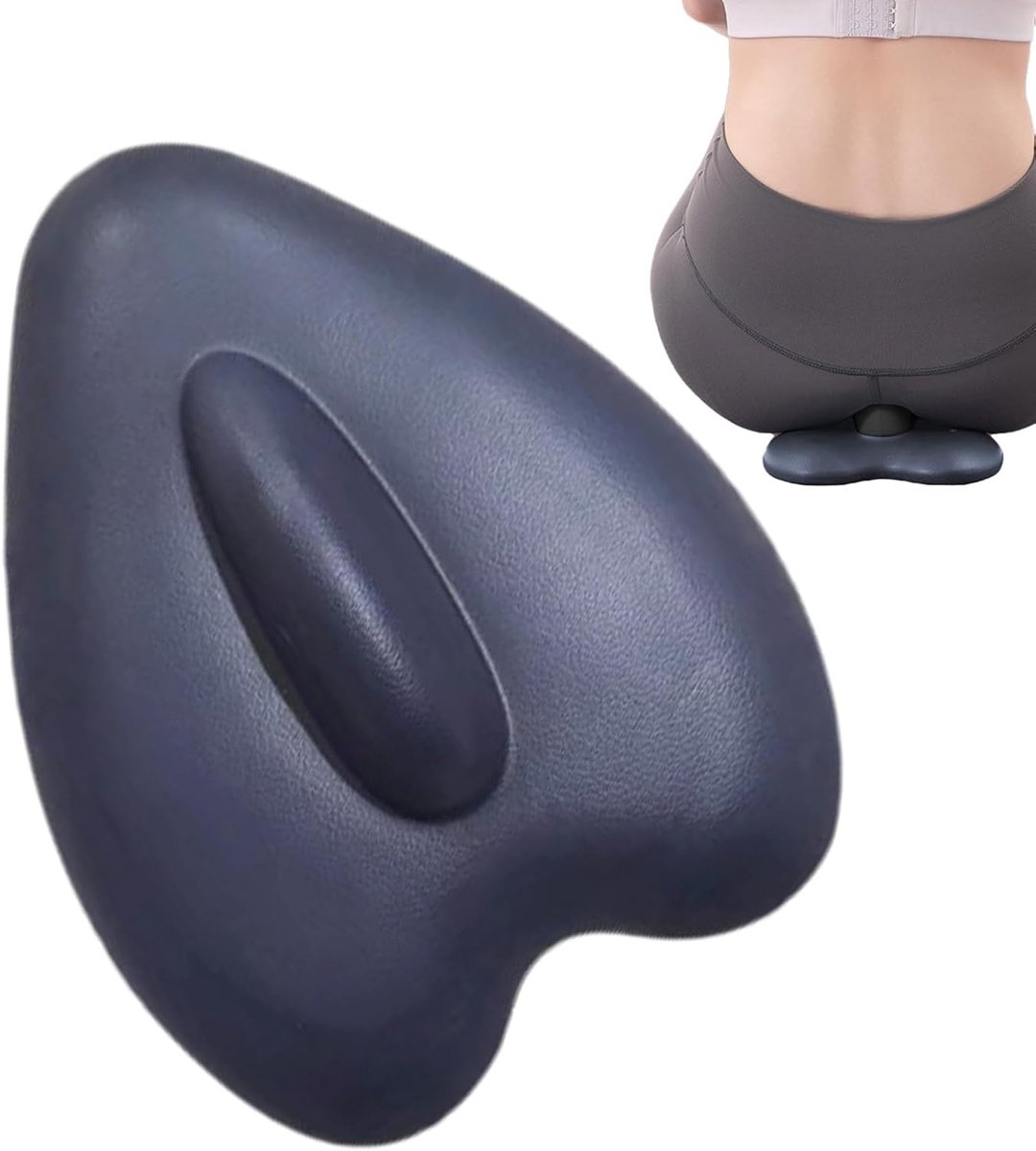 Bekkenbodem Trainer - Heupversterker - Thuis Krachttraining - Verstelbare Niveaus - 27 x 21 x 9 cm - Donkerblauw