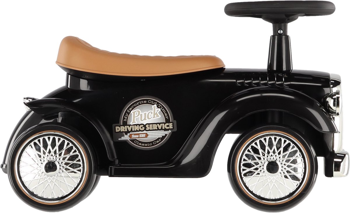 Puck Loopauto Vintage - Zwart