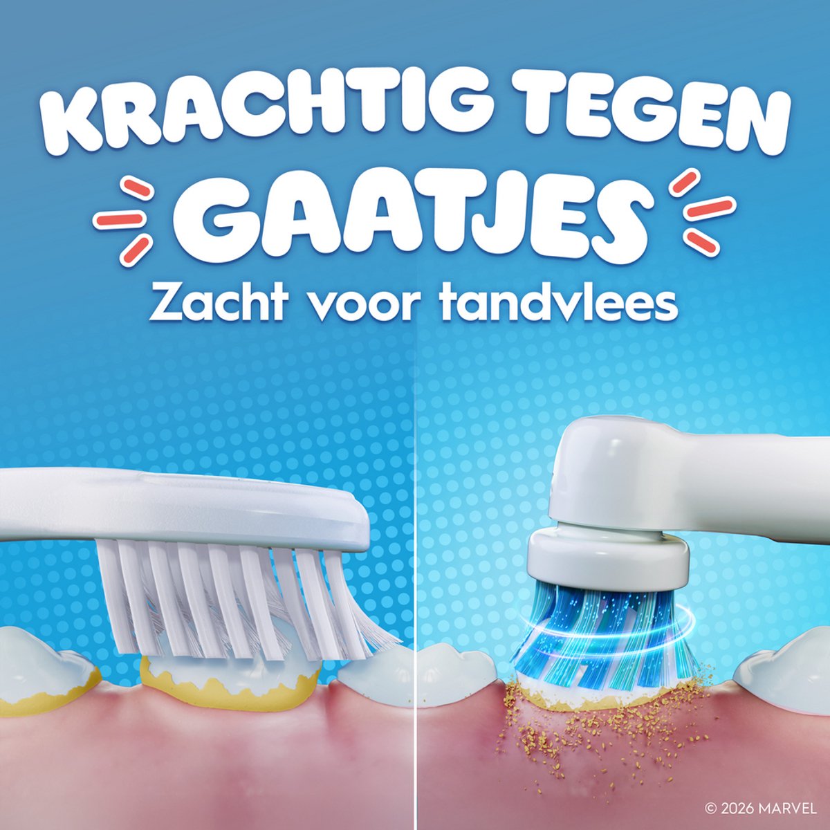 Oral-B Kids Opzetborstels - Spider-Man thumbnail 4