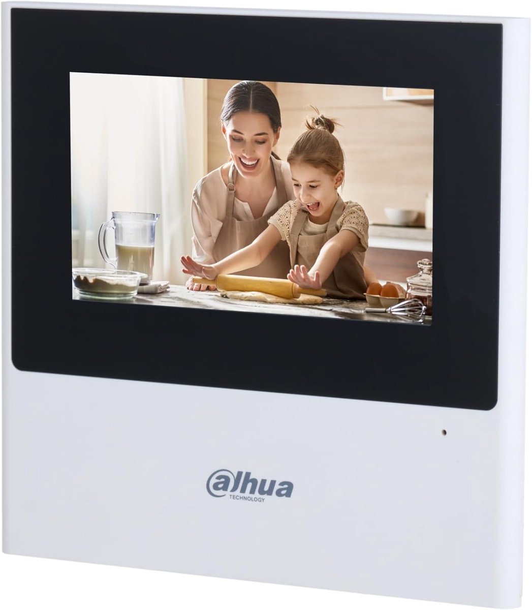 Intercom Monitor - Binnendeur Station - Veilig Thuis - Touchscreen Bediening - 140x136mm