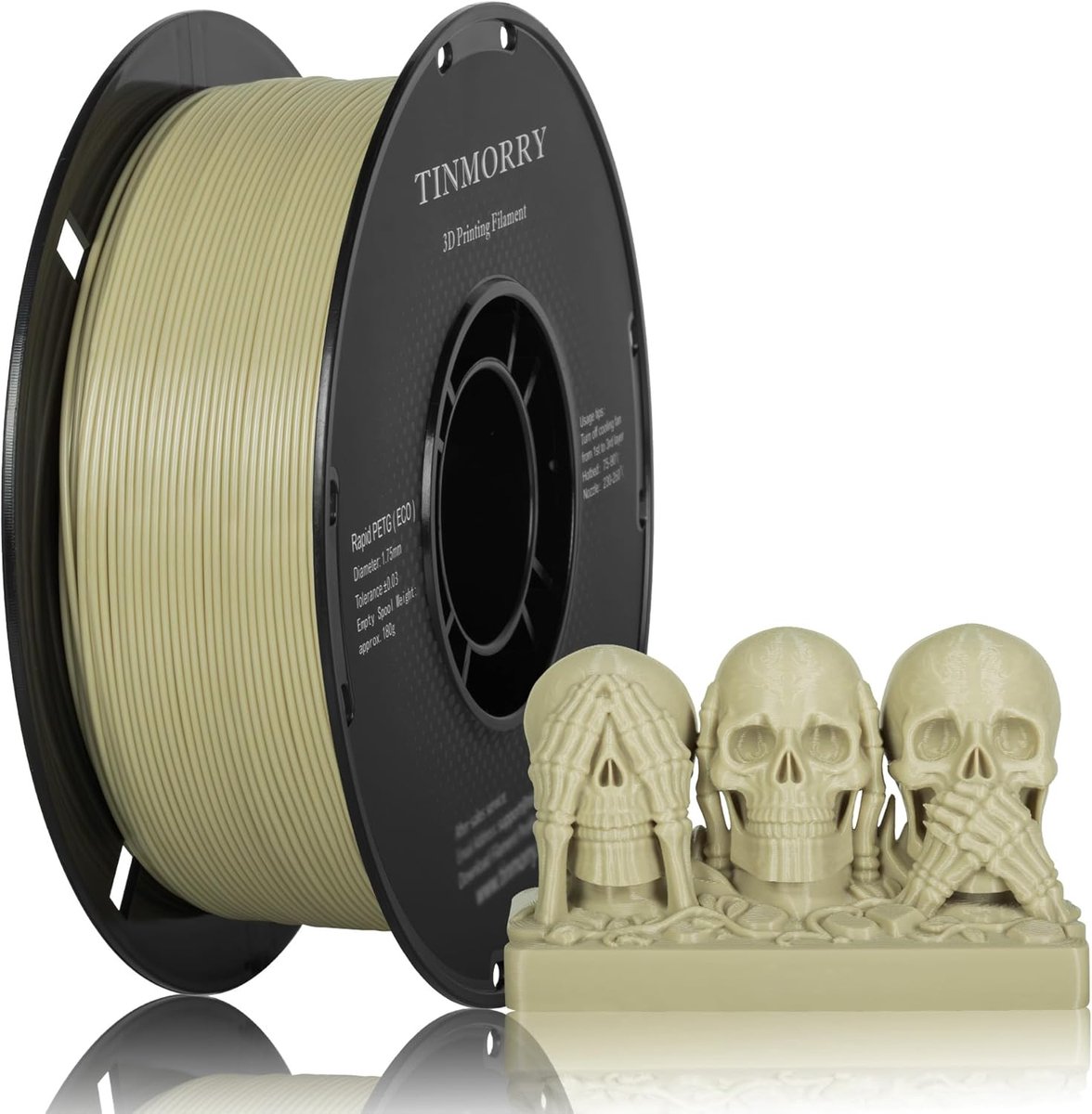 3D Print Filament - PETG Spoel - Modelbouw - Snelle Print - 175 mm - Botwit