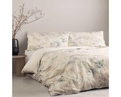 Dekbedovertrek Katoen Satijn - Bedtextiel Luxe - Slaapkamer Comfort - Hoge Draaddichtheid 200 - 180x220 cm - Meerkleurig