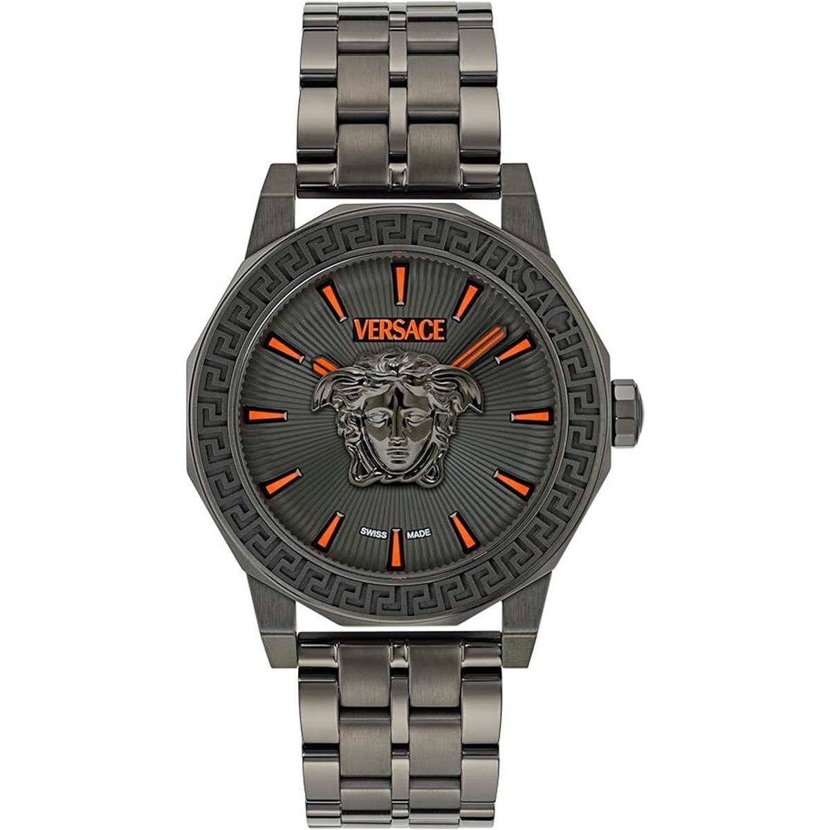 Versace Medusa Deco VE9I00524 Horloge - Staal - Grijs - Ø 43 mm