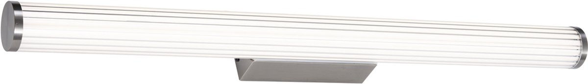 QAZQA coco - Retro LED Wandlamp voor binnen voor badkamer - 1 lichts - D 9.4 cm - Gunmetal - Badkamer