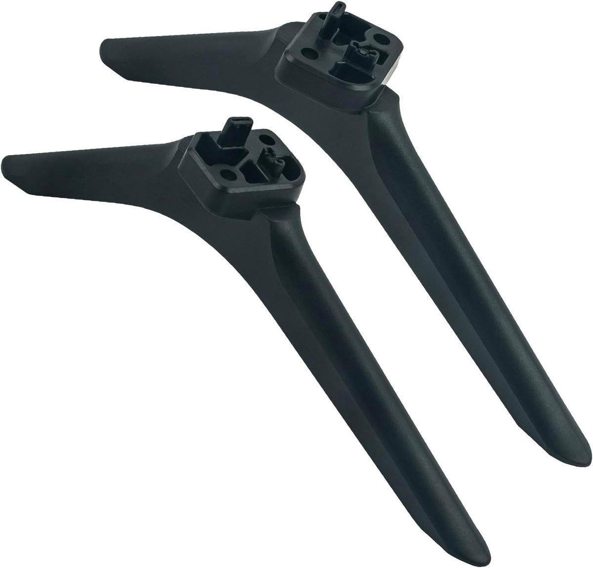 TV Voet - Onderstel Stabilisator - Televisie Plaatsen - Inclusief Schroeven - 18.5cm Breed - Zwart