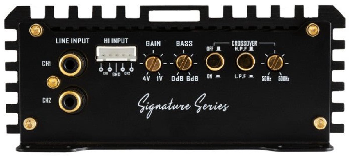 DLS Signature CAS2 2 Kanaals Klasse AB Versterker – High End 2x180W Audiofiele Upgrade met DSP Bypass
