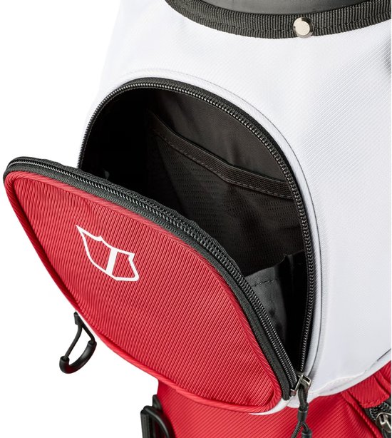 Wilson Talus 5 Standbag 2026 - Rood Wit van Merkloos — afbeelding 3