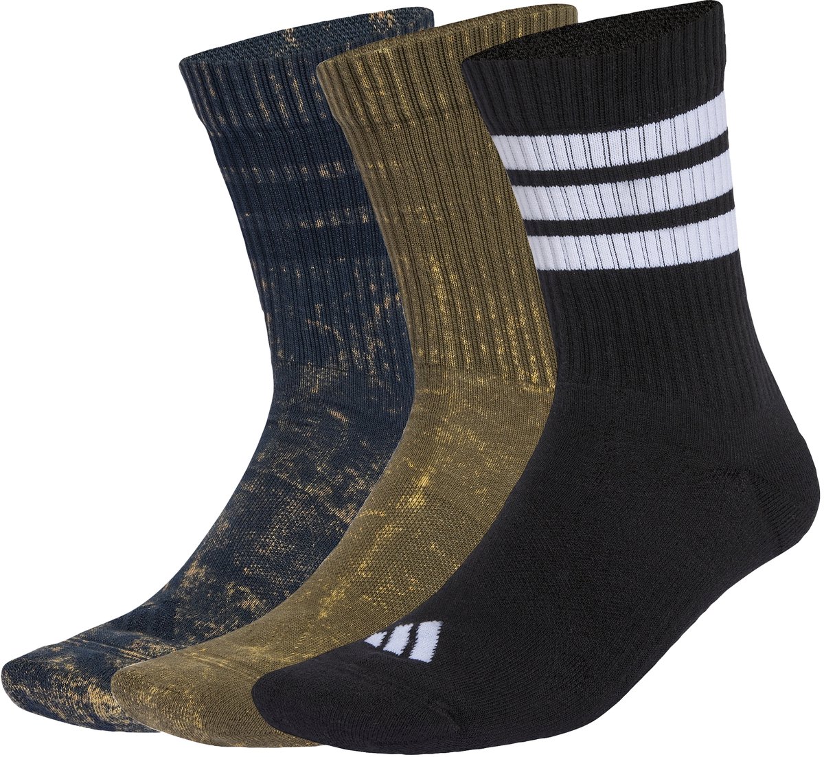 Adidas Sportswear Stonewash Sokken 3 Paar Unisex Blauw
