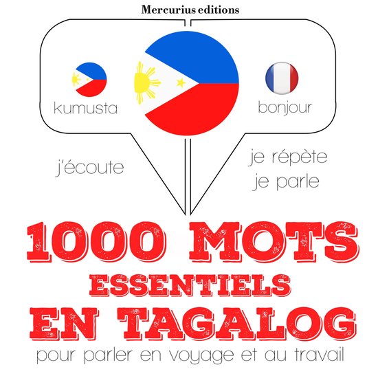 1000 mots essentiels en tagalog - cover