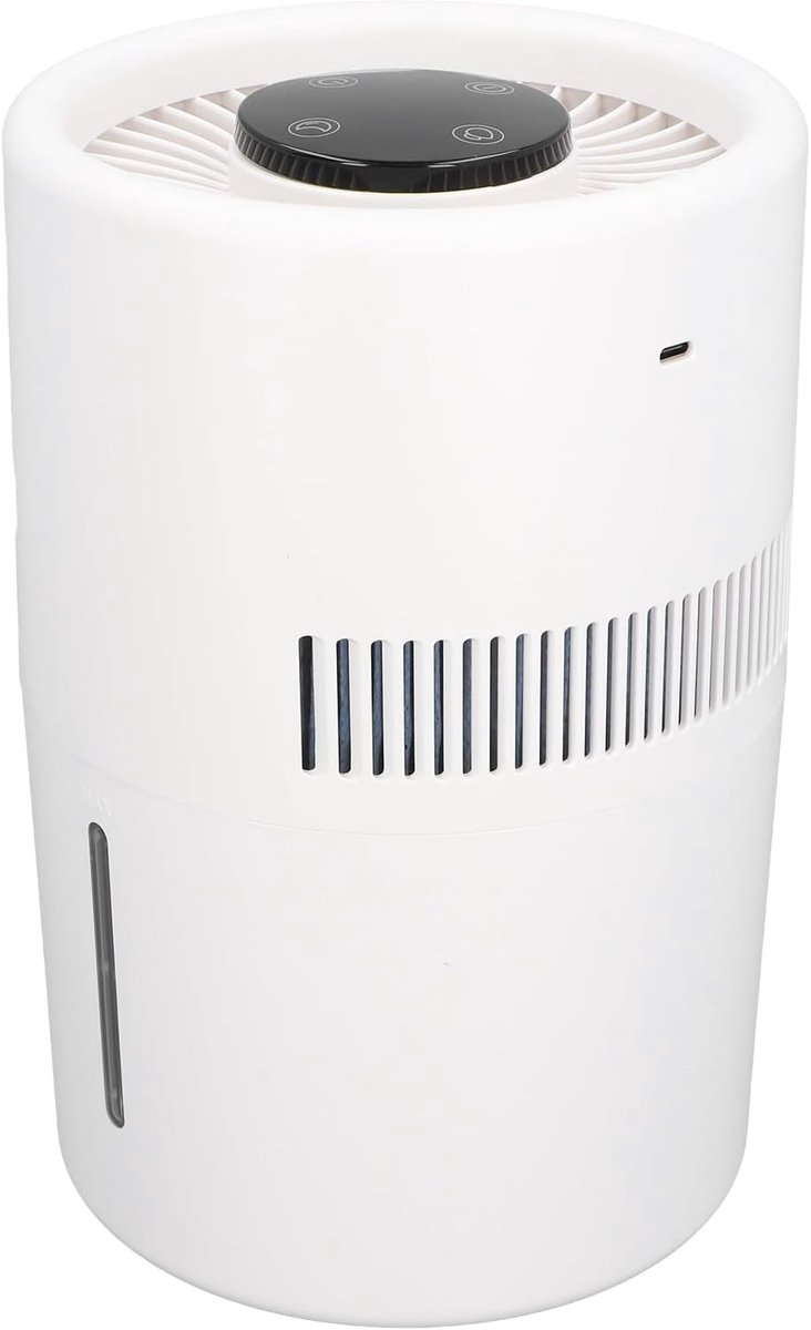 Luchtreiniger Luchtbevochtiger - Desktop Apparaat - Frisse Lucht Creëren - 4L Watertank Stil - 31x19x19 cm - Wit