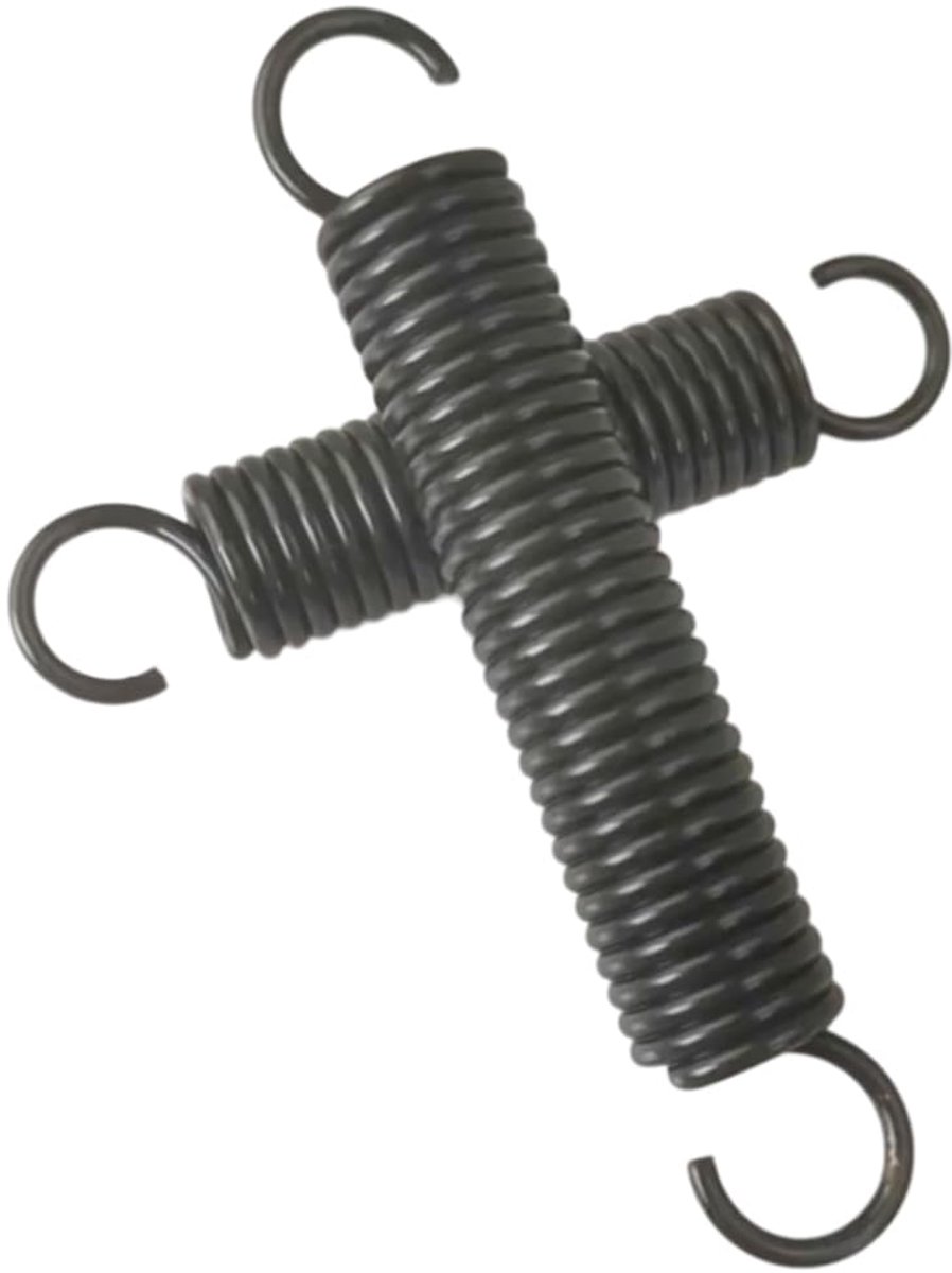 Trekveren met Haken - Verenstaal Spiraalveren - Apparaten Reparatie - Duurzaam Verenstaal Materiaal - 3x30x200 mm - Metaal