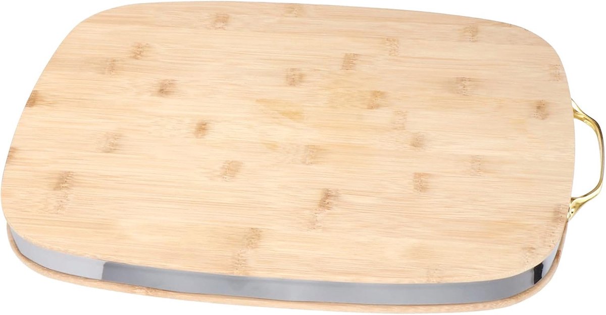 Bamboe Snijplank - Keukenplank Hakblok - Vlees Kaas - Duurzaam Bamboe Materiaal - 45 x 31 cm