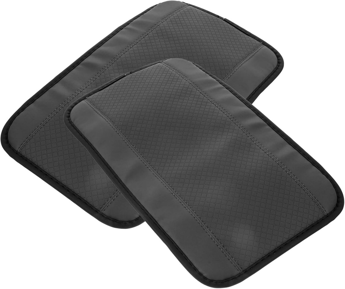 Autogordel Beschermers - Schoudergordel Pads - Comfortabel Rijden - Set Van Twee - 32x19cm - Grijs