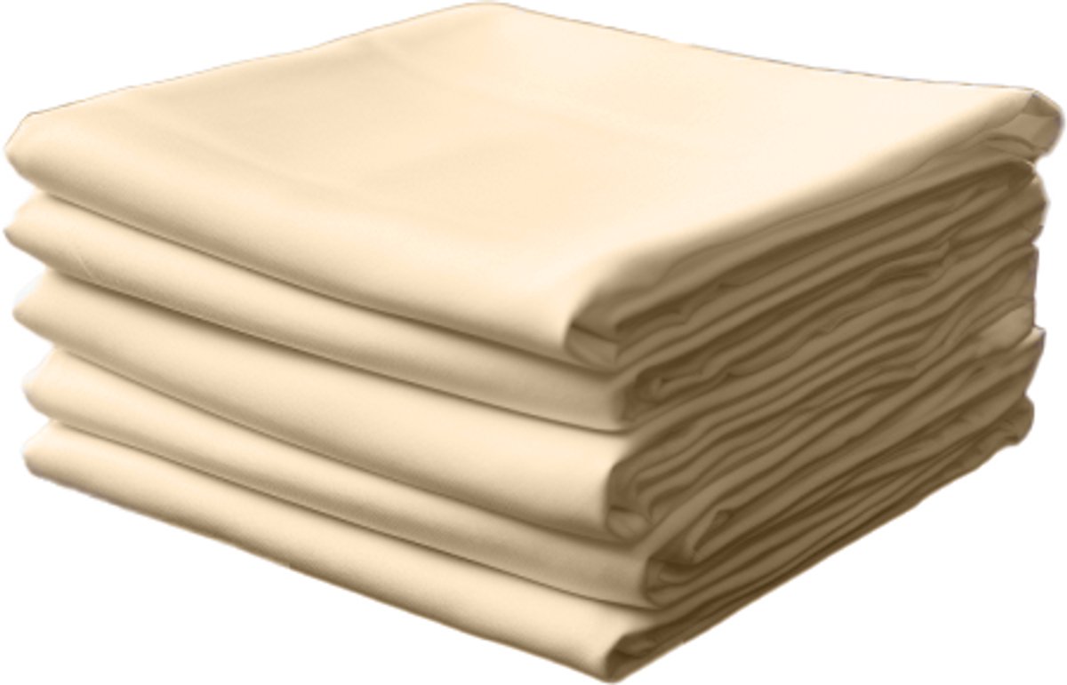 Meble odNowa - Servetten - 45x45 cm - 10 Stuks - Champagne Kleur