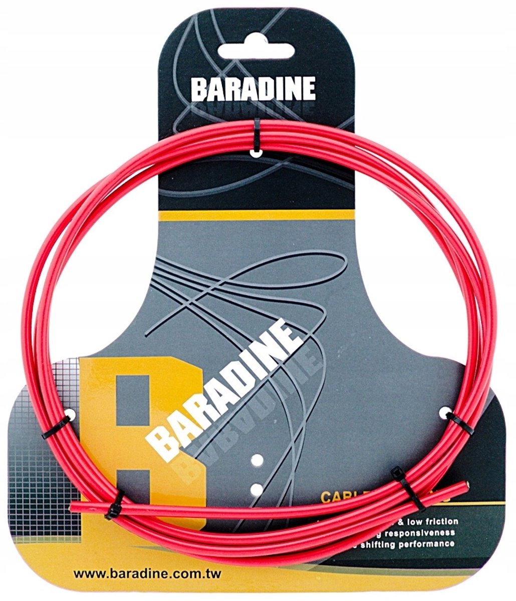 Baradine SP - Versnellingskabelhuls - Rood - 2,2m - 4mm