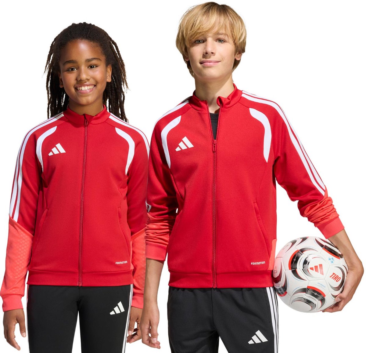 adidas Sweater Kinderen Tiro 26 Competition Training Rood - Maat 128cm