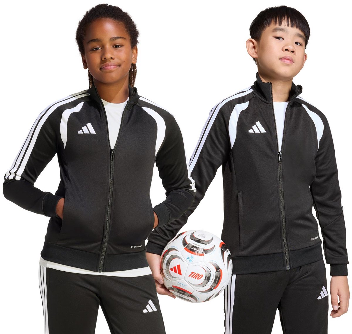 adidas Sweater Kinderen Tiro26 League Training Zwart - Maat 128cm