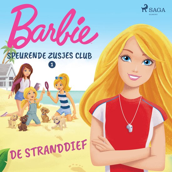 Barbie Speurende Zusjes Club 1 - De stranddief - cover