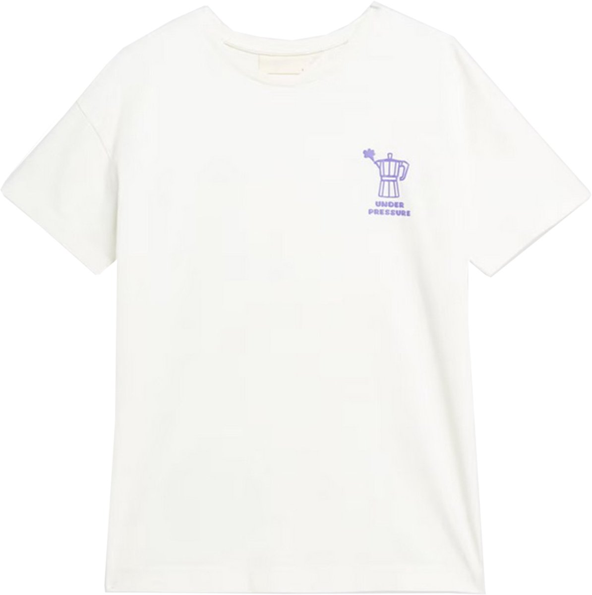 Outhorn T-shirt Dames Gebroken Wit - Maat XS