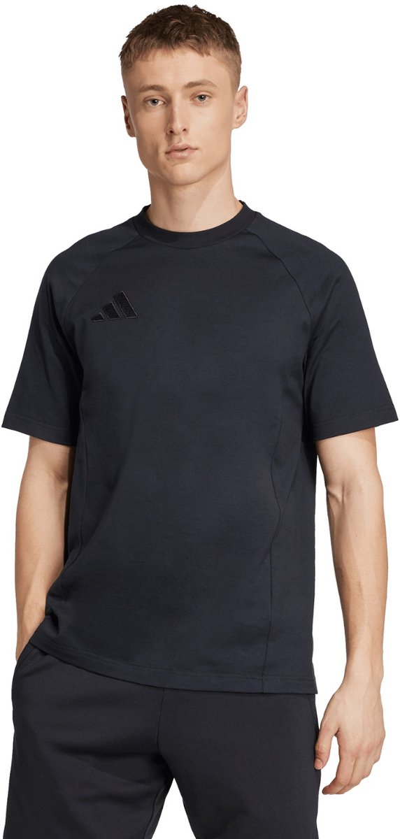 adidas T-shirt Heren Tiro 25 Tee Travel Zwart - Maat 2XL