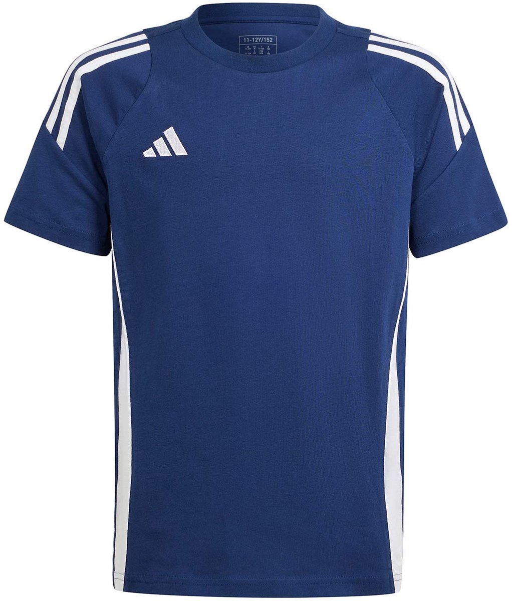 adidas T-shirt Kinderen Tiro 24 Sweat Tee Donkerblauw - Maat 116cm