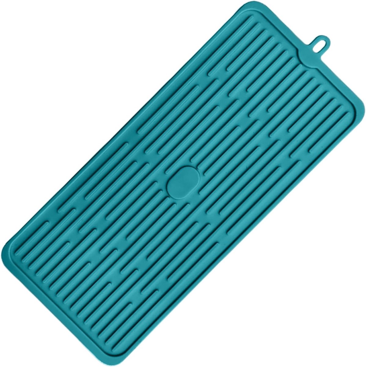 Koffie Onderlegger - Afdruipmat Barista - Keuken Werkblad - Geïntegreerd Afvoersysteem - 47x20cm - Groen