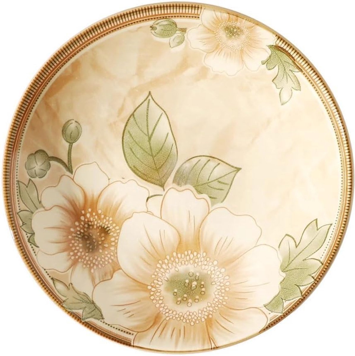 Dinerborden Set - Servies Schalen - Eten Serveren - Duurzaam Keramiek - 6 Stuks - Onderglazuur