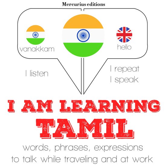 I am learning Tamil - cover