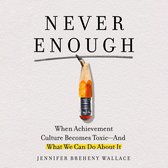 Boekomslag met de titel 'Never Enough' en een gebroken potlood.