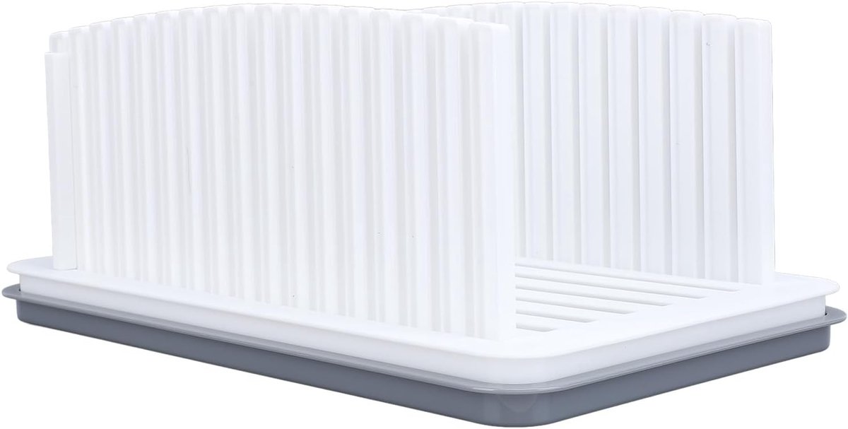 Broodsnijder met Lade - Brood Snijhulp - Zelf Brood Snijden - Verstelbare Breedte - 35x23x7 cm