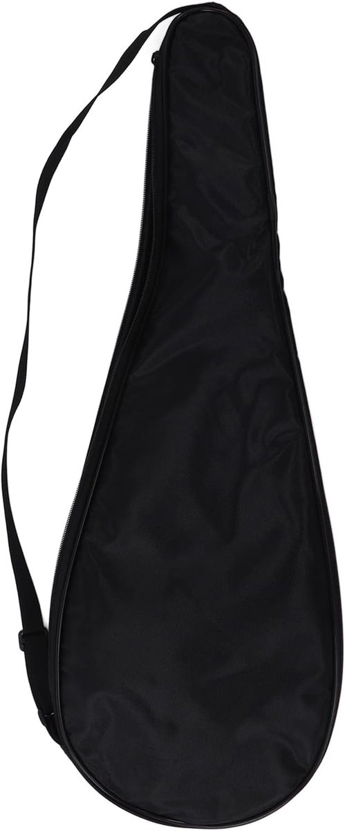 Sport Racket Tas - Beschermhoes Draagtas - Sportuitrusting Vervoeren - Schokbestendig Katoen - 71x25x2 cm - Zwart