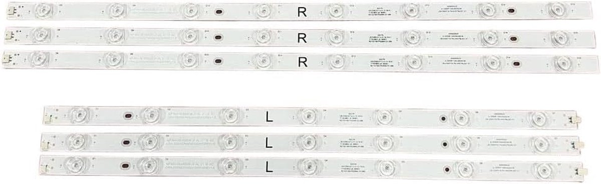 Ledstrip Vervanging - Tv Verlichting Kit - Televisie Reparatie - Energiezuinig Ontwerp - 3 Stuks 15 Leds