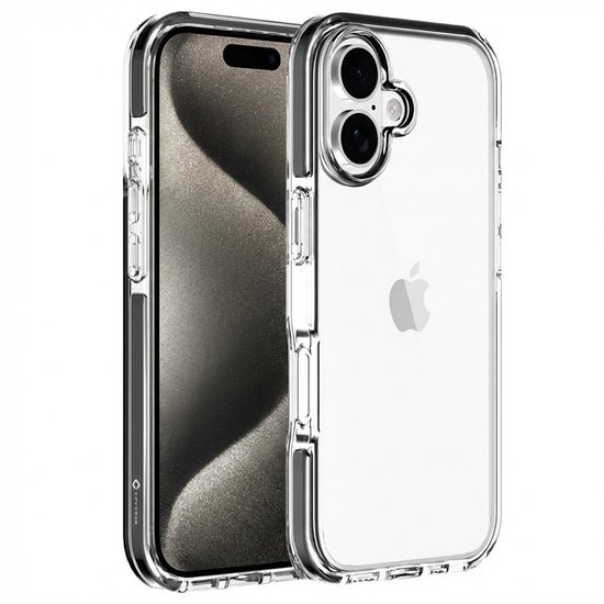 Coque antichoc Coverzs compatible avec iPhone 17 - Coque antichoc - Protection contre les rayures et les chocs