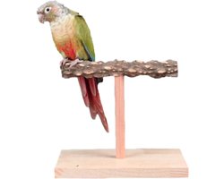 Papegaaien Zitstok - Vogel Standaard - Vogelkooi Inrichting - Natuurlijk Hout - Maat L