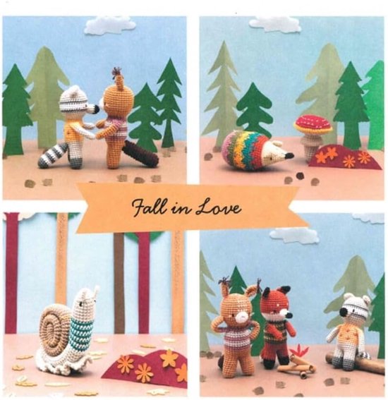 Haakpatronen Boek - Amigurumi Gids - Herfst Decoratie - 11 Modellen - 16 Pagina's - Bruin van Merkloos — afbeelding 2
