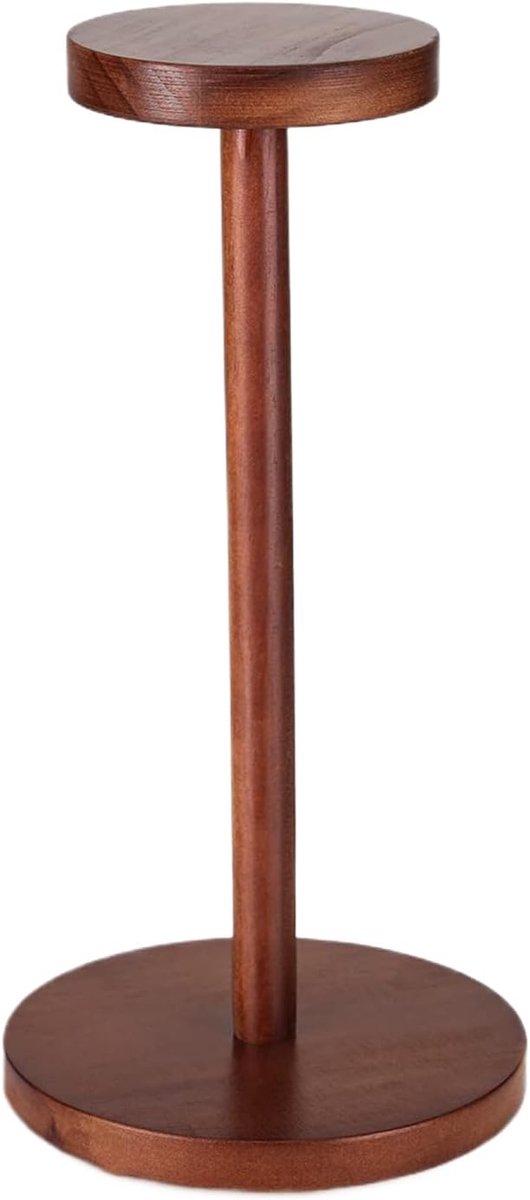 Houten Hoedenstandaard - Display Rek - Verzamelingen Tonen - Compact Ontwerp - 31x17x4 cm