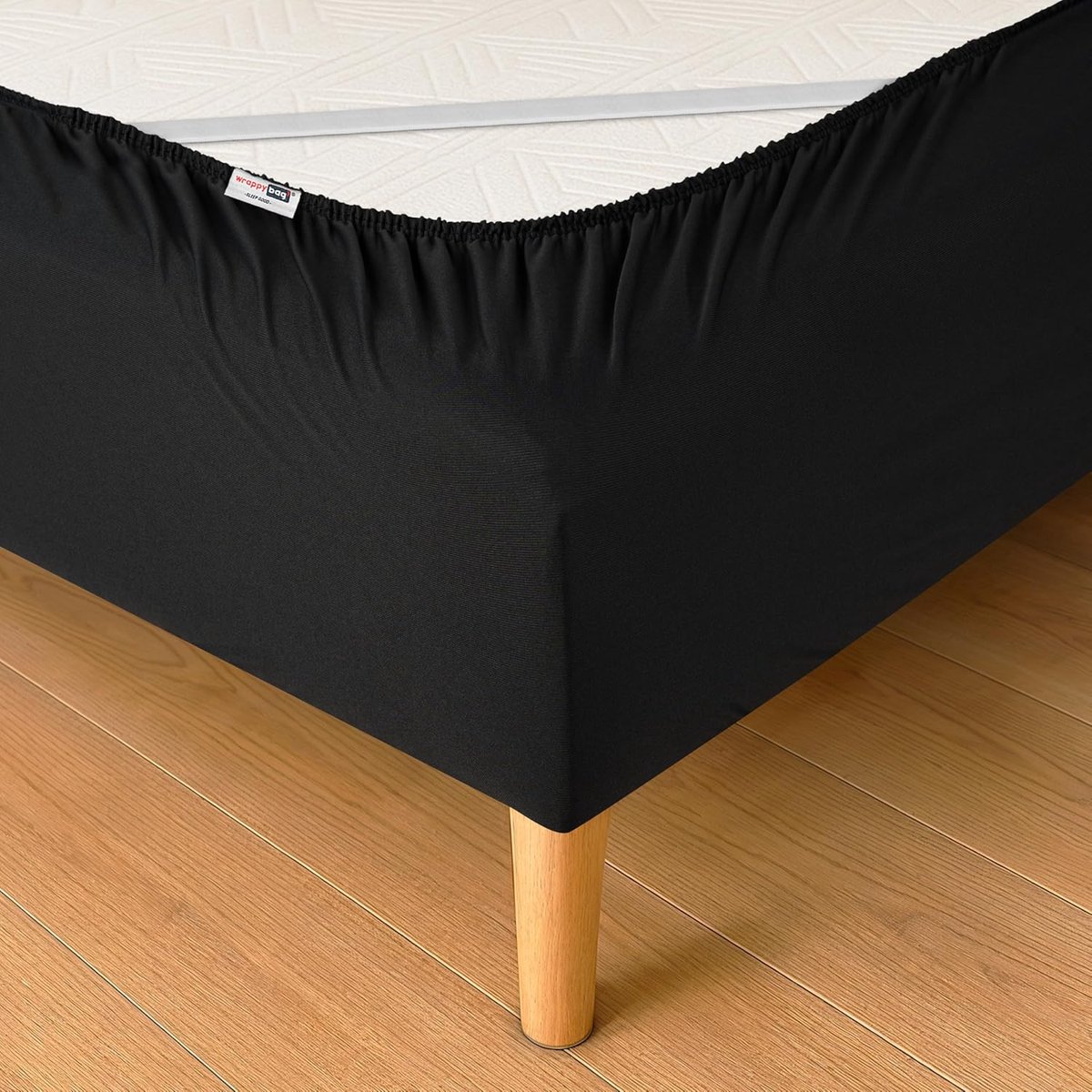 Bedrok Katoen - Bedlaken Omranding - Slaapkamer Opfrissen - Verstelbare Hoogte - 90 x 200 