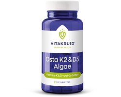 Vitakruid Osta K2 & D3 Algae 90 tabletten