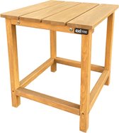 AXI Tess Bijzettafel Bruin – Houten tuintafeltje – Vierkant – 40,5 x 40,5 x 46 cm – FSC 100% Hemlock hout – Voor tuin, terras en balkon