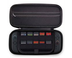imoshion Case geschikt voor Nintendo Switch 2 / Nintendo Switch (OLED) - Hoes met Ritsvak en Handvat - Accessoires - Zwart
