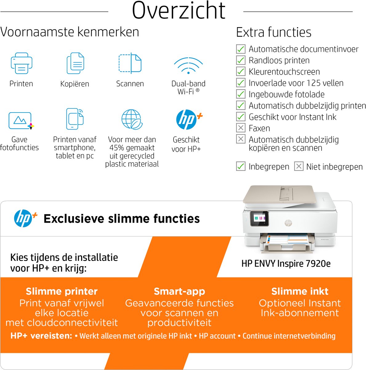 HP ENVY Inspire 7920e All-in-One Printer