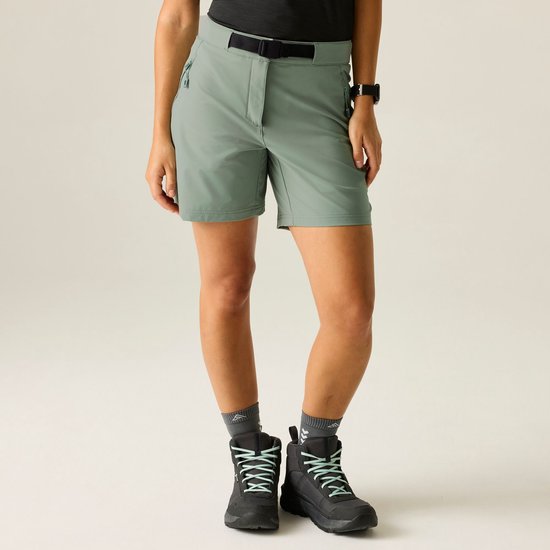 On Explorer Shorts Dames Wandelbroek - Flint