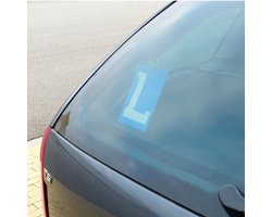 Plaatje 'L' met zuignap